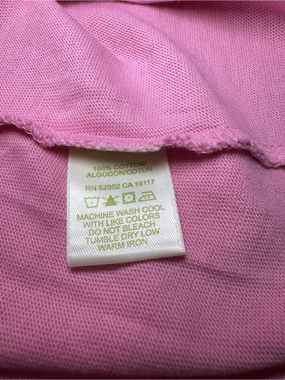 Sigrid Olsen Cotton Tee NWT Mesh Trim T-Shirt in Orchid Pink Size M Petite - Picture 7 of 7
